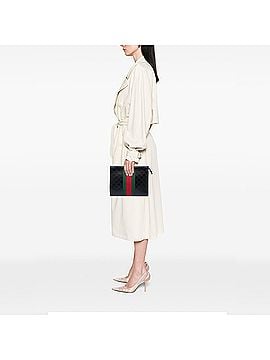 Gucci Guccissima Web Clutch (view 2)