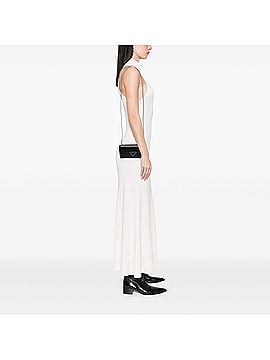 Prada Calfskin Envelope Clutch With Chain (view 2)