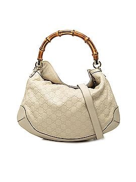 Gucci Guccissima Bamboo Peggy Satchel (view 1)
