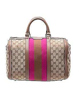 Gucci Medium GG Canvas Web Joy Boston Bag (view 1)