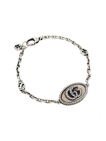 Gucci Gucci Double G Silver 925 Charm Bracelet Silver (view 1)