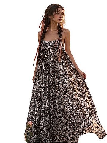 Natural Life Among Wildflowers + Daydreams Casual Dress (view 1)