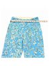 Lilly Pulitzer Floral Blue Leggings Size M - photo 3