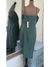 BCBGMAXAZRIA Green Cocktail Dress Size 14 - photo 7