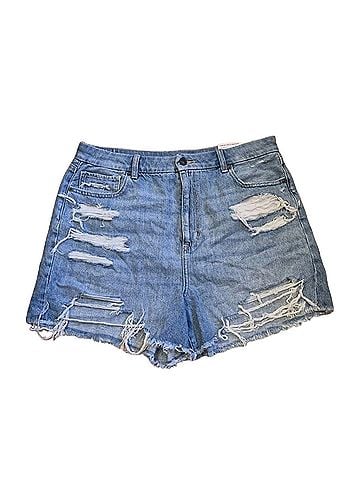 American Eagle Outfitters Curvy Mom Denim Shorts (view 1)