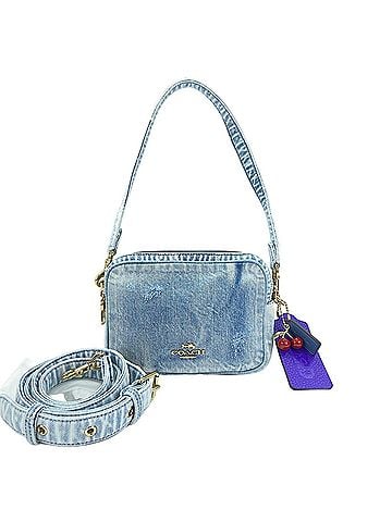 Coach Coach Mini Carry 2-Way Shoulder Bag, Blue (view 1)