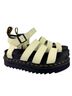 Dr. Martens 100% Leather Black Ivory Sandals Size EU 38 - photo 1