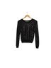 Alice + Olivia Black Pullover Sweater Size S - photo 1