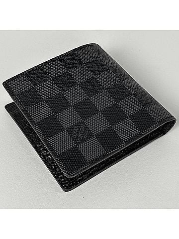 Louis Vuitton Louis Vuitton Portefeuille Marco Damier Graphite Black N62664 Men's Watch (view 2)
