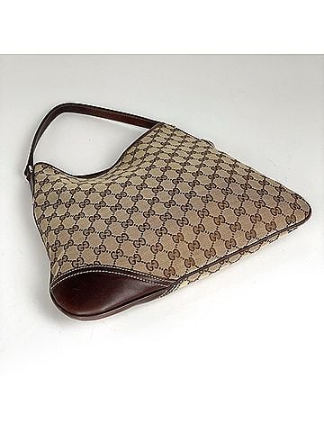 Gucci Gucci GG pattern shoulder bag, canvas, beige/brown, 169947, women's. (view 2)