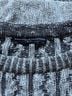 Peruvian Connection 100% Pima Cotton Fair Isle Brown Ivory Pullover Sweater Size S - photo 7