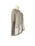 Peruvian Connection 100% Pima Cotton Fair Isle Brown Ivory Pullover Sweater Size S - photo 9