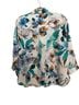 Chico's Floral Multi Color Button-Down Shirt Size 16 - photo 2