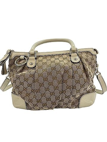 Gucci Gucci Sukey 2-Way Handbag, Beige (view 2)