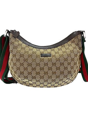 Gucci Gucci Sherry Line Shoulder Bag, Brown (view 1)
