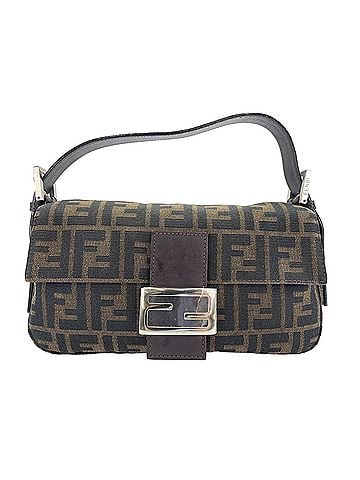 Fendi Fendi Mamma Bucket Handbag, Brown (view 1)
