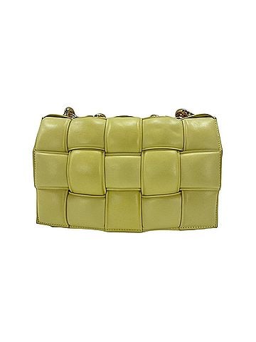 Bottega Veneta Bottega Veneta The Chain Cassette Shoulder Bag, Yellow (view 1)