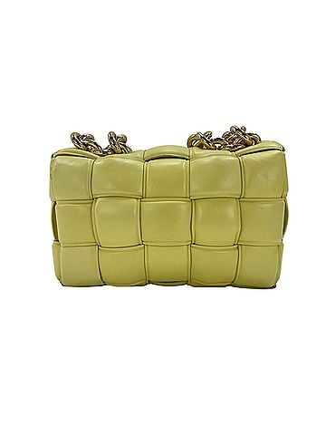 Bottega Veneta Bottega Veneta The Chain Cassette Shoulder Bag, Yellow (view 2)