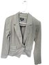 Maeve Plaid Black Tan Brown Blazer Size S - photo 1