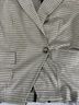 Maeve Plaid Black Tan Brown Blazer Size S - photo 5