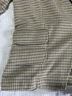 Maeve Plaid Black Tan Brown Blazer Size S - photo 9