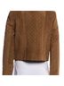 Nili Lotan 100% Lambskin Solid Brown Jacket Size S - photo 2