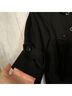 Sandro 55% Viscose 40% Polyester 5% Elastane 100% Polyester Black Blazer Size S - photo 7