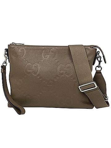 Gucci Gucci Jumbo GG Shoulder Bag, 2-Way, Second Leather, Beige, 825962, Women's (view 1)