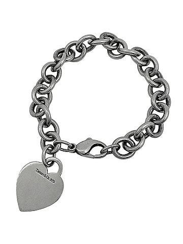 Tiffany & Co. Tiffany &amp; Co. Return to Heart Tag Bracelet, Sterling Silver 925, Silver, Women's (view 1)