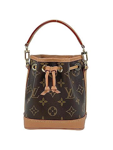 Louis Vuitton Louis Vuitton Nano Noe 2-Way Shoulder Bag, Monogram Brown, M81266, Women's (view 1)