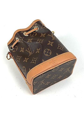 Louis Vuitton Louis Vuitton Nano Noe 2-Way Shoulder Bag, Monogram Brown, M81266, Women's (view 2)