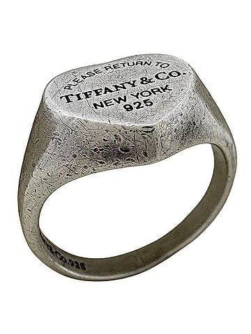 Tiffany & Co. Tiffany &amp; Co. Return to Heart Ring, Sterling Silver 925, Women's Ring (view 1)