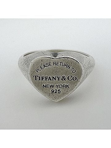 Tiffany & Co. Tiffany &amp; Co. Return to Heart Ring, Sterling Silver 925, Women's Ring (view 2)