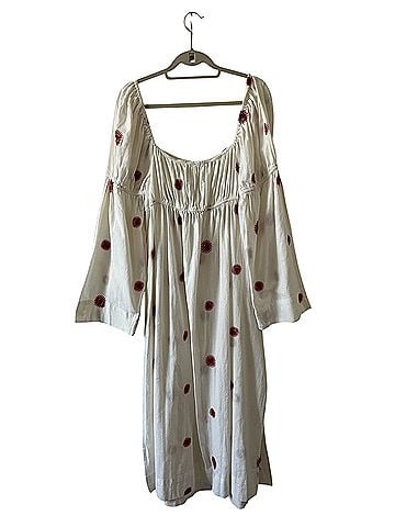 Free People Emory Embroidered Midi Casual Dress (view 2)