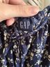 Gap Floral Blue White Casual Dress Size S (tall) - photo 3