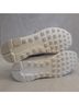 Nike White Silver Sneakers Size 7 1/2 - photo 7