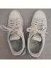 Nike White Silver Sneakers Size 7 1/2 - photo 6