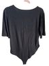 Mango Black Short Sleeve T-Shirt Size XXL - photo 2