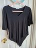 Mango Black Short Sleeve T-Shirt Size XXL - photo 4