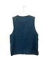 Orvis 100% Cotton Blue Denim Vest Size S - photo 2