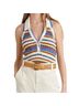 Veronica Beard Stripes Blue Yellow Pullover Sweater Size XL - photo 1