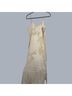 Leith 100% Polyester Floral Ivory Gold Casual Dress Size S - photo 5