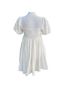 Mable White Casual Dress Size S - photo 2