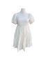 Mable White Casual Dress Size S - photo 1