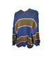 Listicle Blue Green Tan Cardigan Size S - photo 2