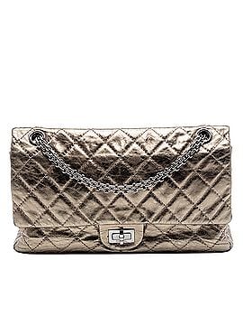 Chanel Quilted Metallic Aged Calfskin Reissue 2.55 Double Flap 226 (view 1)