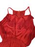 Papaya 100% Polyester Red Sleeveless Blouse Size M - photo 2