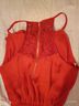Papaya 100% Polyester Red Sleeveless Blouse Size M - photo 6