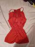 Papaya 100% Polyester Red Sleeveless Blouse Size M - photo 5