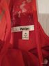 Papaya 100% Polyester Red Sleeveless Blouse Size M - photo 3